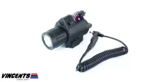 2023 Tactical Flashlight with Laser