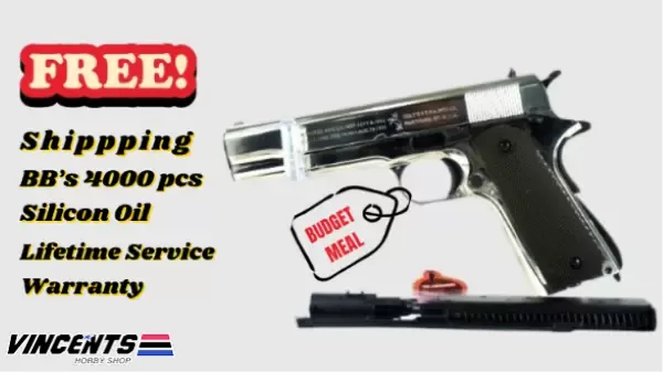Double Belle 723DY 1911 Chrome Silver