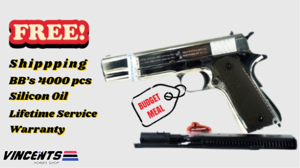 Double Belle 723DY 1911 Chrome Silver