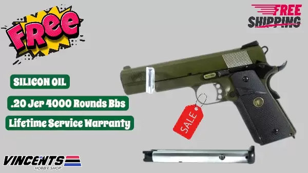 "PINAKA BUDGET MEAL" - WE 1911 MEU OD Green