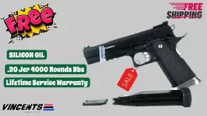 "PINAKA BUDGET MEAL" - WE 5.1 T-Rex Hi Capa Black