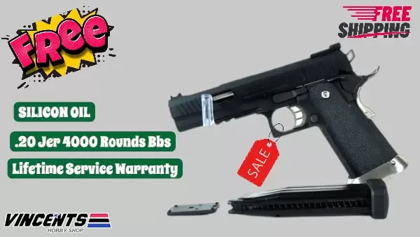 "PINAKA BUDGET MEAL" - WE 5.1 T-Rex Hi Capa Black