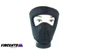 Canvas Full Face Mask Black