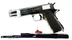Double Belle 723DY 1911 Chrome Silver