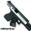 Double Belle 721L Glock Silver Slide