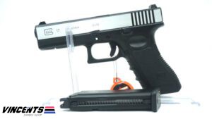 Double Belle 721L Glock Silver Slide