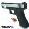 Double Belle 721L Glock Silver Slide