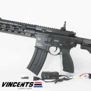 E&C 112 Black HK416 AEG Rifle