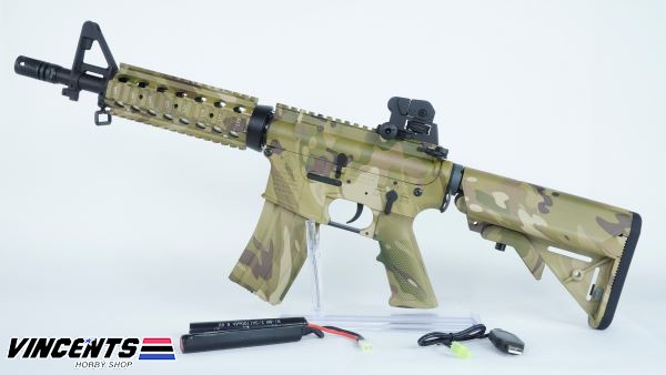 E&C 302 M4 CQB AEG Multicam Rifle