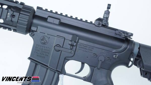 E&C 607 Black M4 CQB AEG Rifle