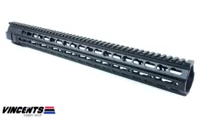 E&C MP201 Key MoD 18-inch Quad Rail Black