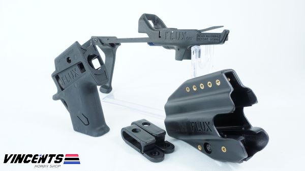 Flux Carbine Kit with Grip and Holster Black