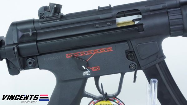 G&G TGM A3 ETU MP5 Tactical EBB Rifle