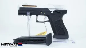 HFC HG 182 Glock AG 17 Black Body with Silver Slide