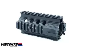 JG M-111 4-inch Quad Rail Black