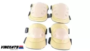 Knee and Elbow Pad Set Tan