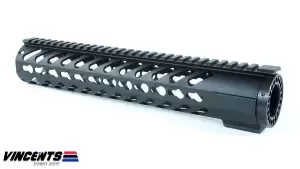 M-Tech Key MoD 12-inch Quad Rail Black