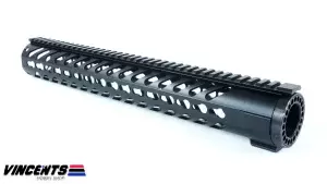 M-Tech Key MoD 15-inch Quad Rail Black