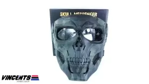 Skull Messenger Mask Black Multicam
