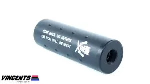 4-inch Stubby Silencer Black