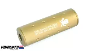 4-inch Stubby Silencer Tan