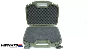 TMV Double Pistol Case Green