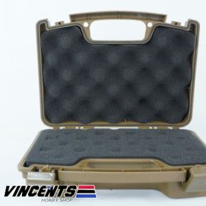 TMV Single Pistol Case Tan