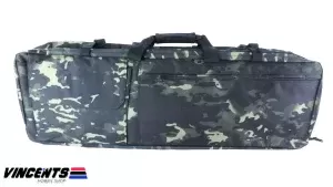 Triple Rifle Gun Bag Black Multicam