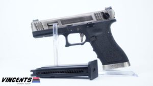 WE Glock 18 TMSS Silver Slide