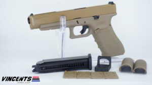WE Glock 34 Gen4 with MOS Tan