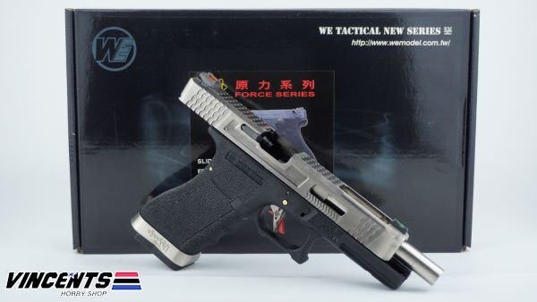 WE Glock 35 TMSS Silver Slide