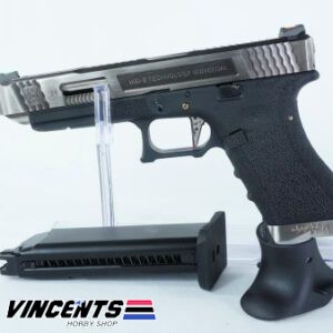 WE Glock 34 TMSS Silver Slide