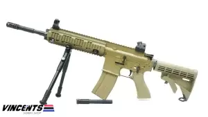 WE HK416 GBB Rifle Tan