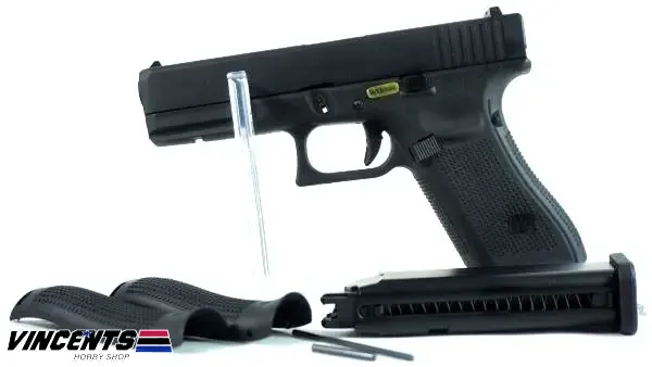 PACK PISTOLET GLOCK 17 Gen5 Noir - 4.5 mm Plombs - CO² 3J - Wicked Store