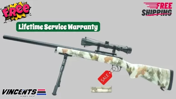 "PINAKA BUDGET MEAL" - Double Belle VSR 10 Multicam with Scope and Bipod