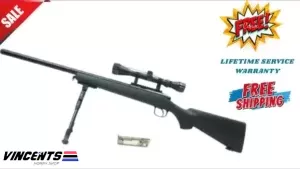 Double Belle VSR 10 Black with Bipod and Scope