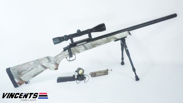 Double Bell VSR 10 Multicam with Bipod and Scope