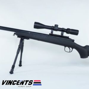 Double Bell VSR 10 Black with Bipod and Scope