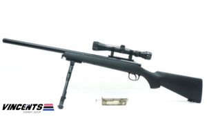 Double Belle VSR 10 Black with Bipod and Scope