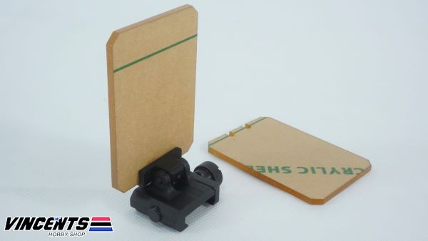 Rifle Optic Sight Protector With Spare Lens