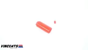 Military Action Hop Up Rubber Red