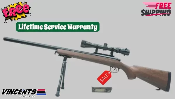 "PINAKA BUDGET MEAL" - Double Belle VSR 10 Tan with Bipod and Scope