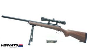 Double Belle VSR 10 Tan with Bipod and Scope