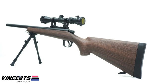 Double Belle VSR 10 Tan with Bipod and Scope