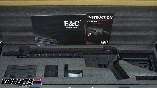 E&C 620 Black M4 AEG Rifle