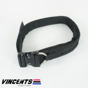 cobra belt with velcro black