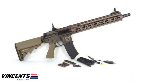 E&C 106P PLATINUM TAN AEG Rifle