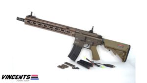 E&C 106P PLATINUM TAN AEG Rifle