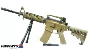WE M4 RIS GBB Rifle Tan