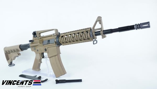 We M4 Ris Tan Gbb Rifle